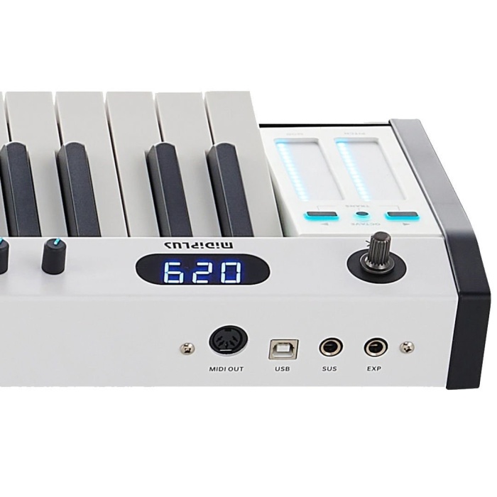 Midiplus 10 0028 X6 III MIDI Klavye | 61 Tuşlu Yarı Ağırlıklı Tuşe LED Ekran